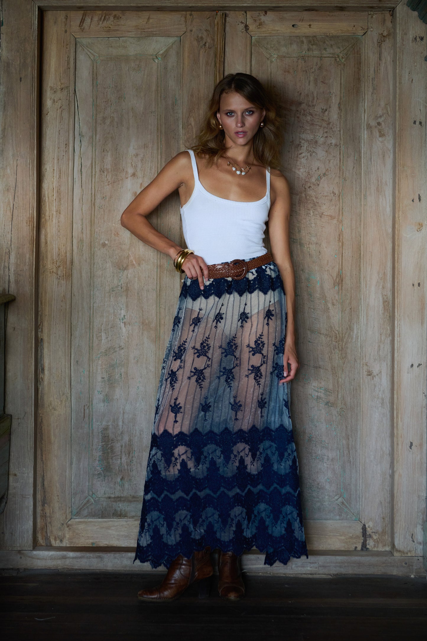 Odette Lace Skirt