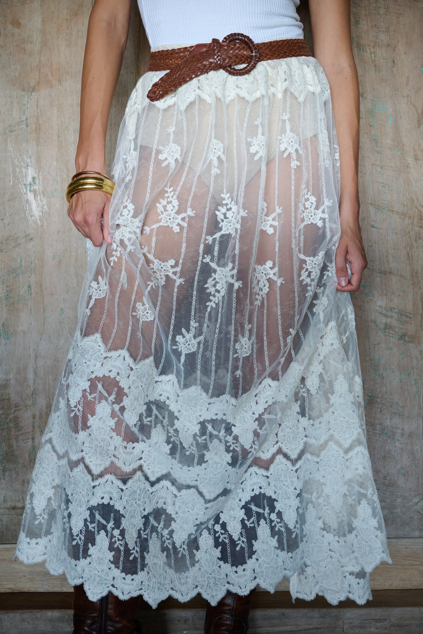Odette Lace Skirt