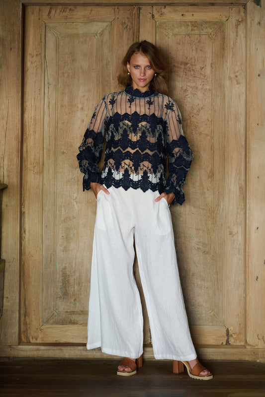 Lucette Lace Top