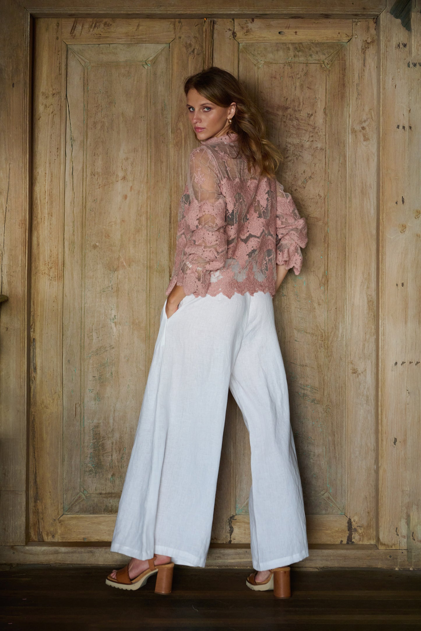 Lucette Lace Top