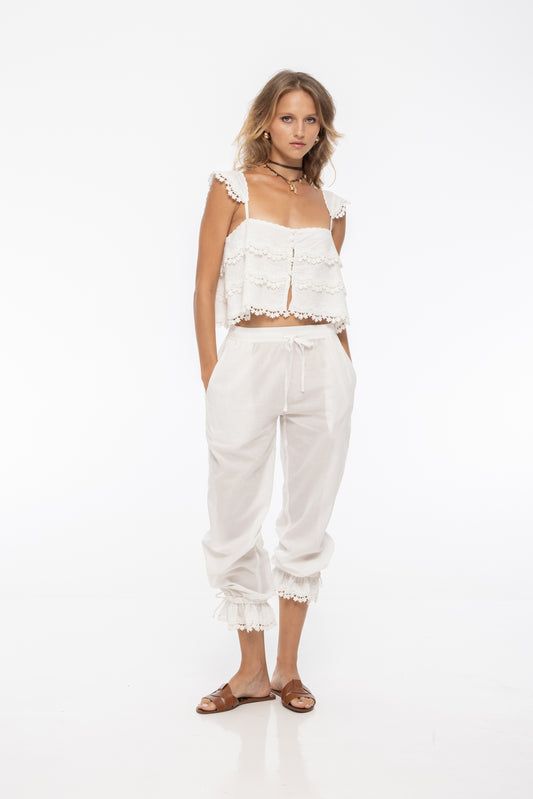 Clara Cap Sleeve Top
