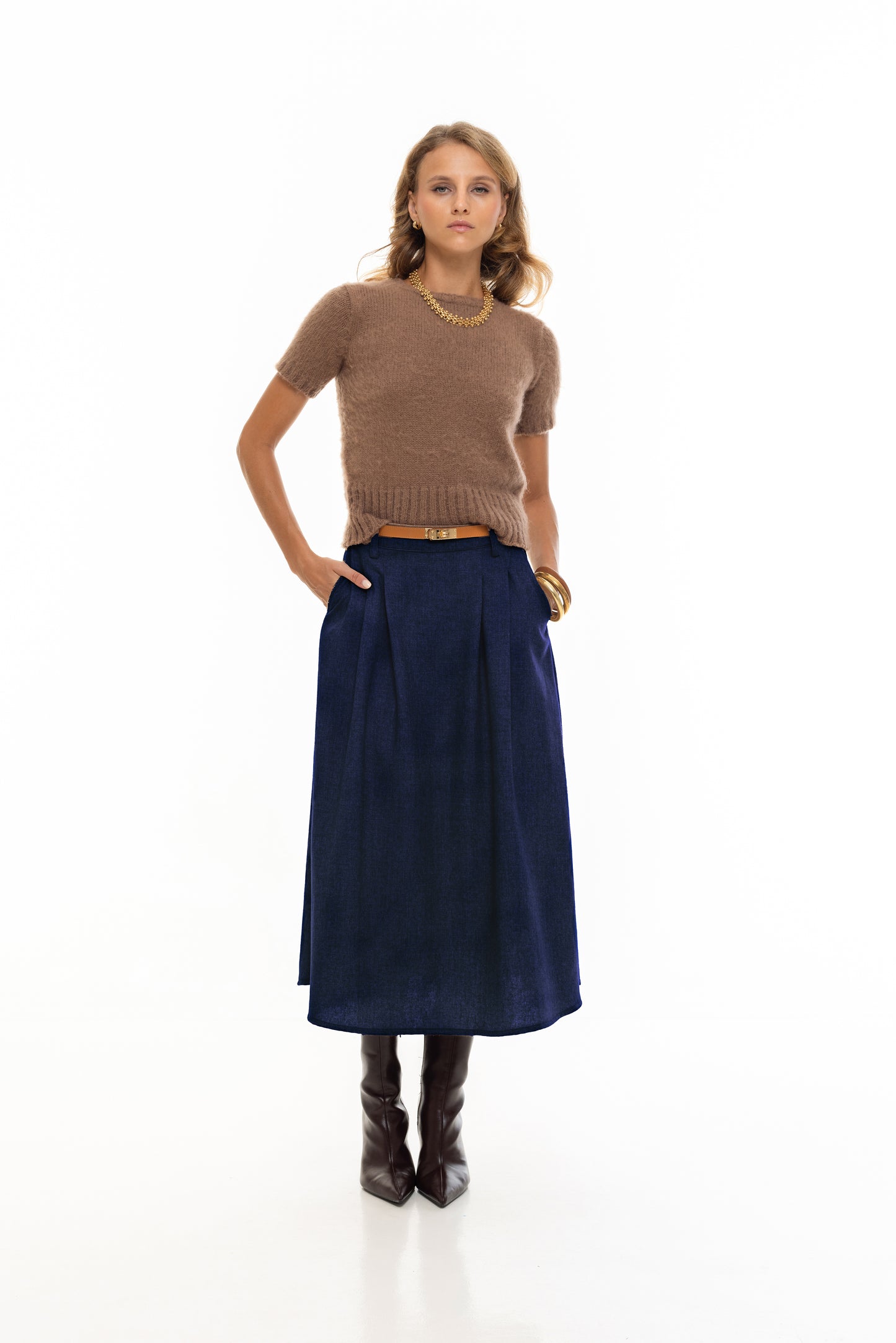 Camden Wool Skirt