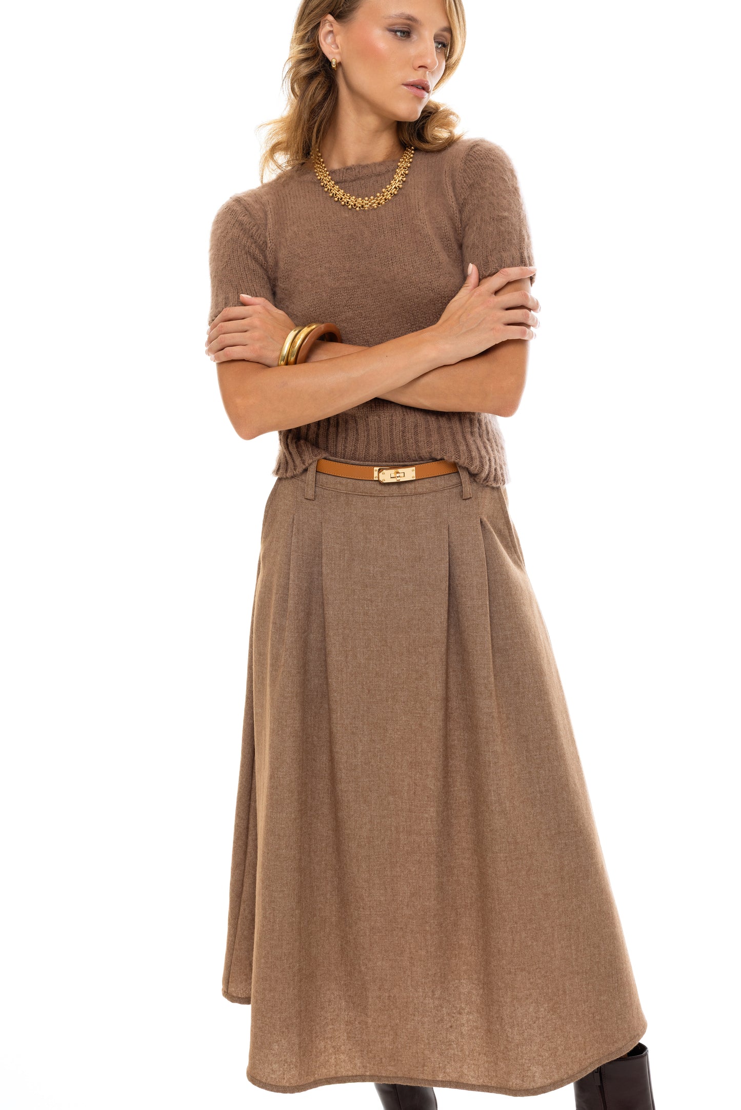 Camden Wool Skirt