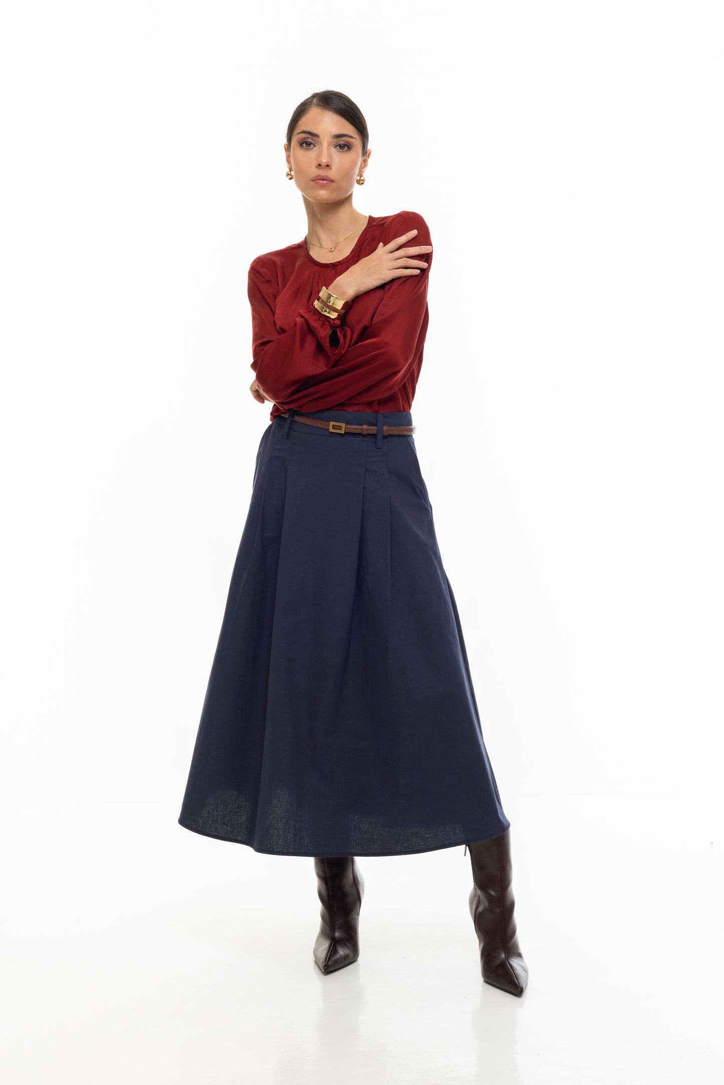Camden Twill Skirt