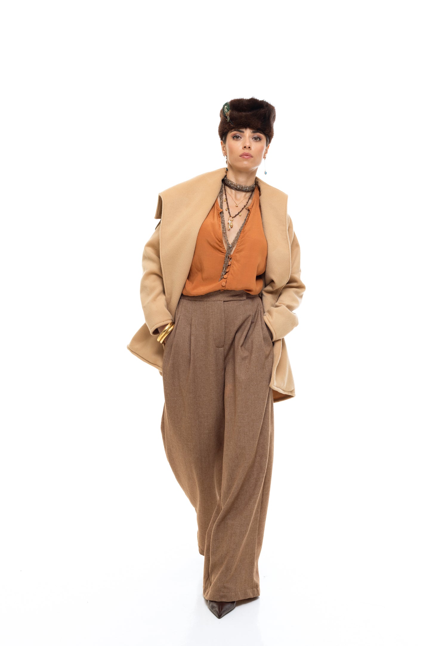 The Laurent Cashmere Coat