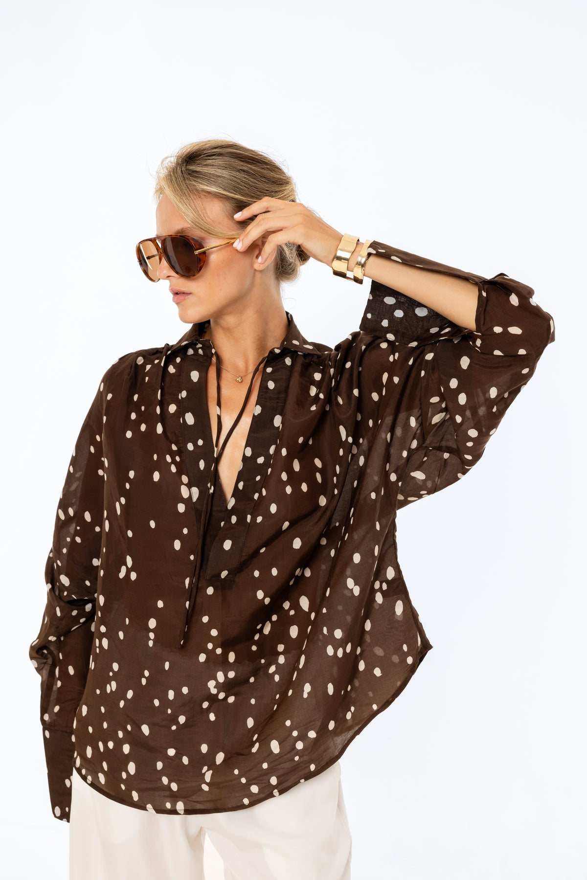 Celia Silk Shirt
