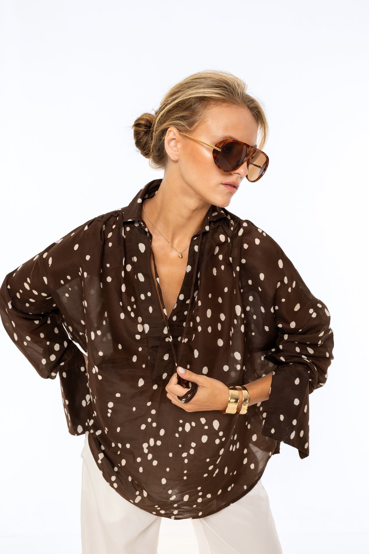 Celia Silk Shirt